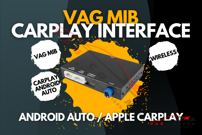 CarPlay / Android Auto bővítőmodul – MIB / MIB2 – vezeték nélküli