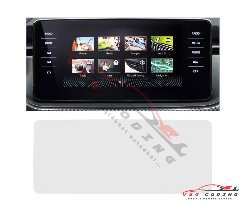 Disskin™ matt kijelzővédő fólia Skoda Scala / Kamiq / Fabia 4 Amundsen